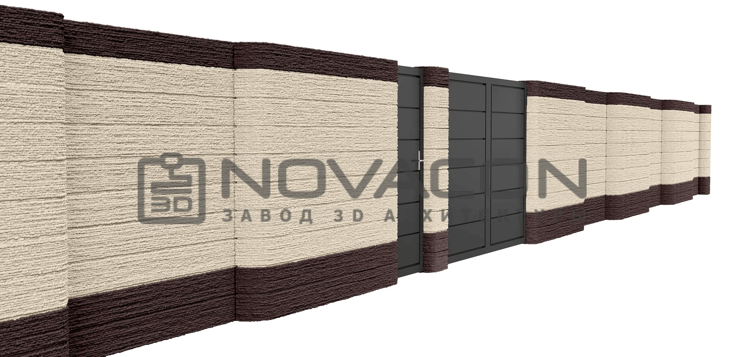 Крафтовый забор цепь